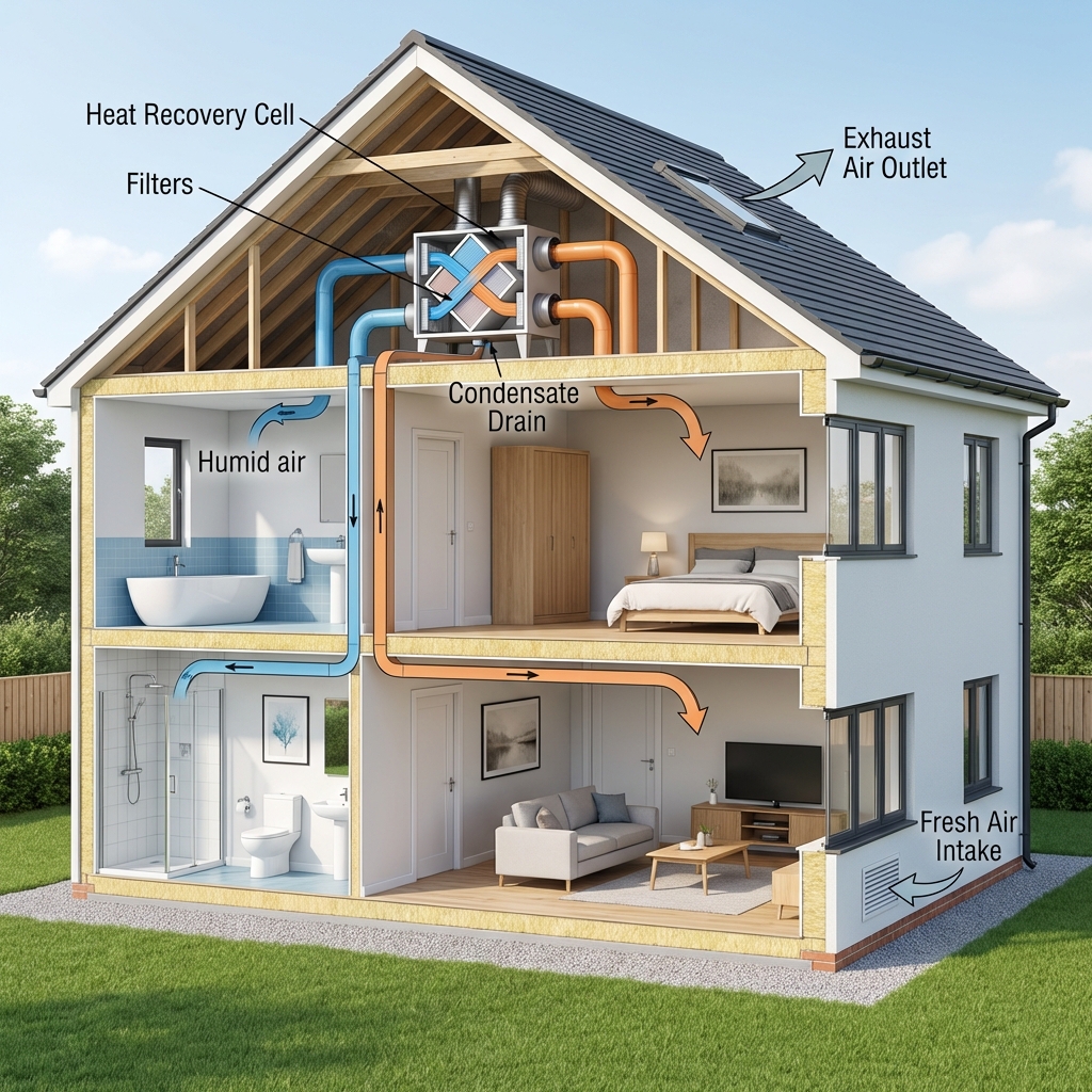 Airtightness and MVHR